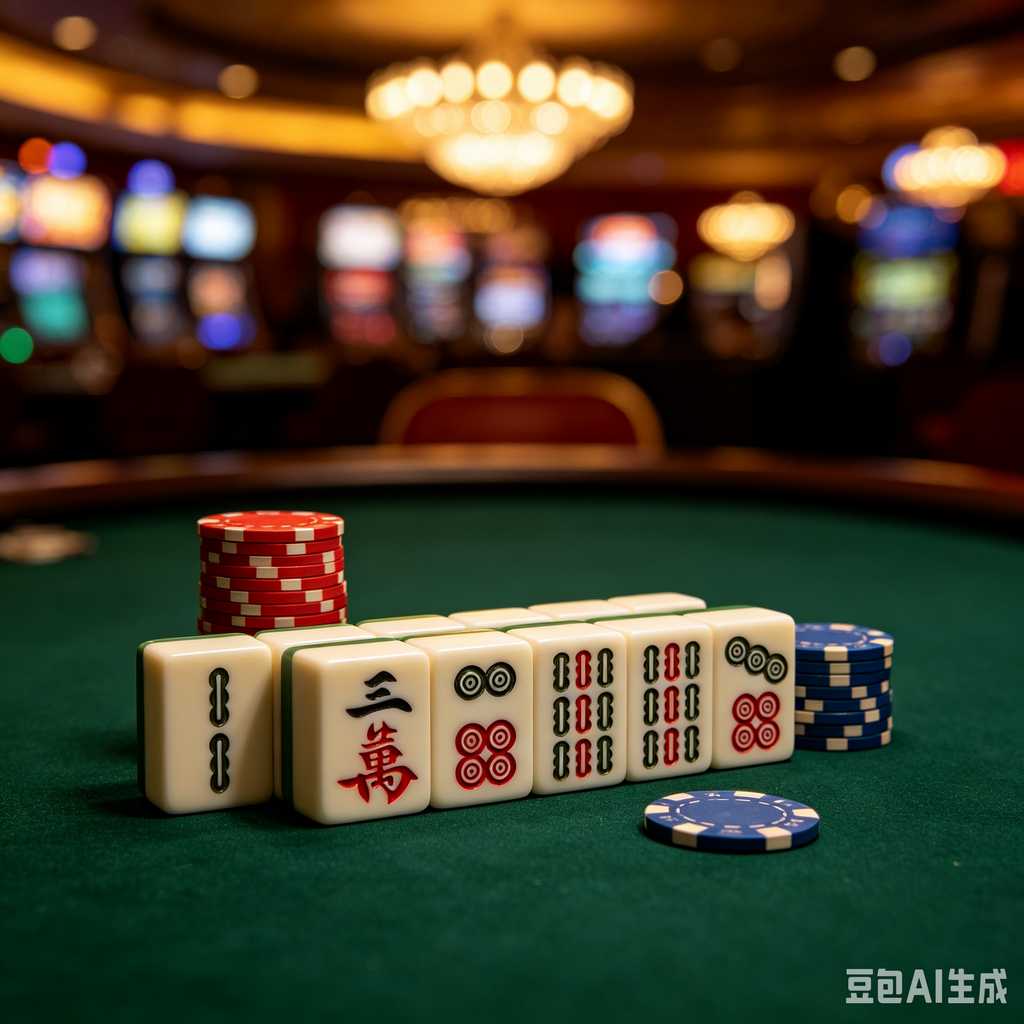asian classic board game mahjong