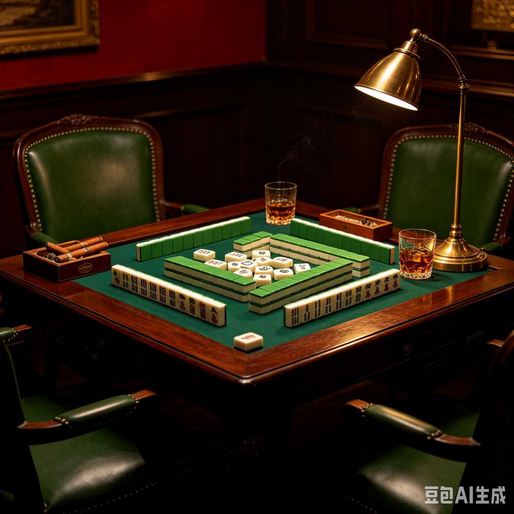 large print mahjong set